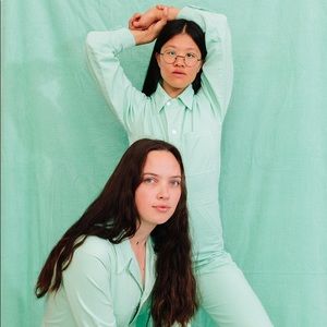 Big Bud Press DISCONTINUED Mint Green Jumpsuit